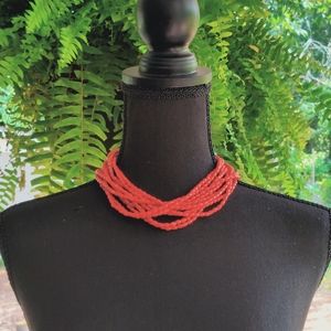 Jay King Mine Finds DTR Coral Necklace